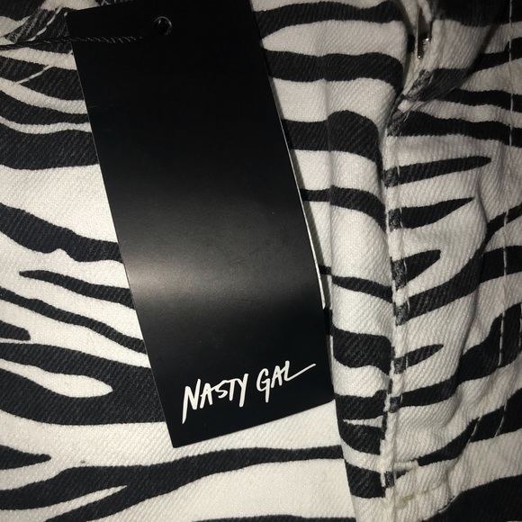 Nasty gal zebra skirt - Picture 2 of 4